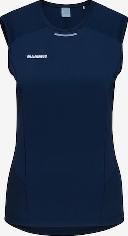 MAMMUT Sporttop ‘Aenergy’ in Blau: Vorderseite