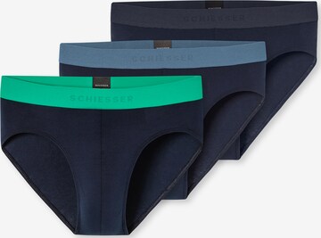 SCHIESSER Rioslip ' 95/5 Multi ' in Blau: Vorderseite