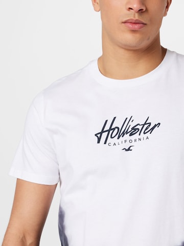 HOLLISTER T-Shirt in Weiß