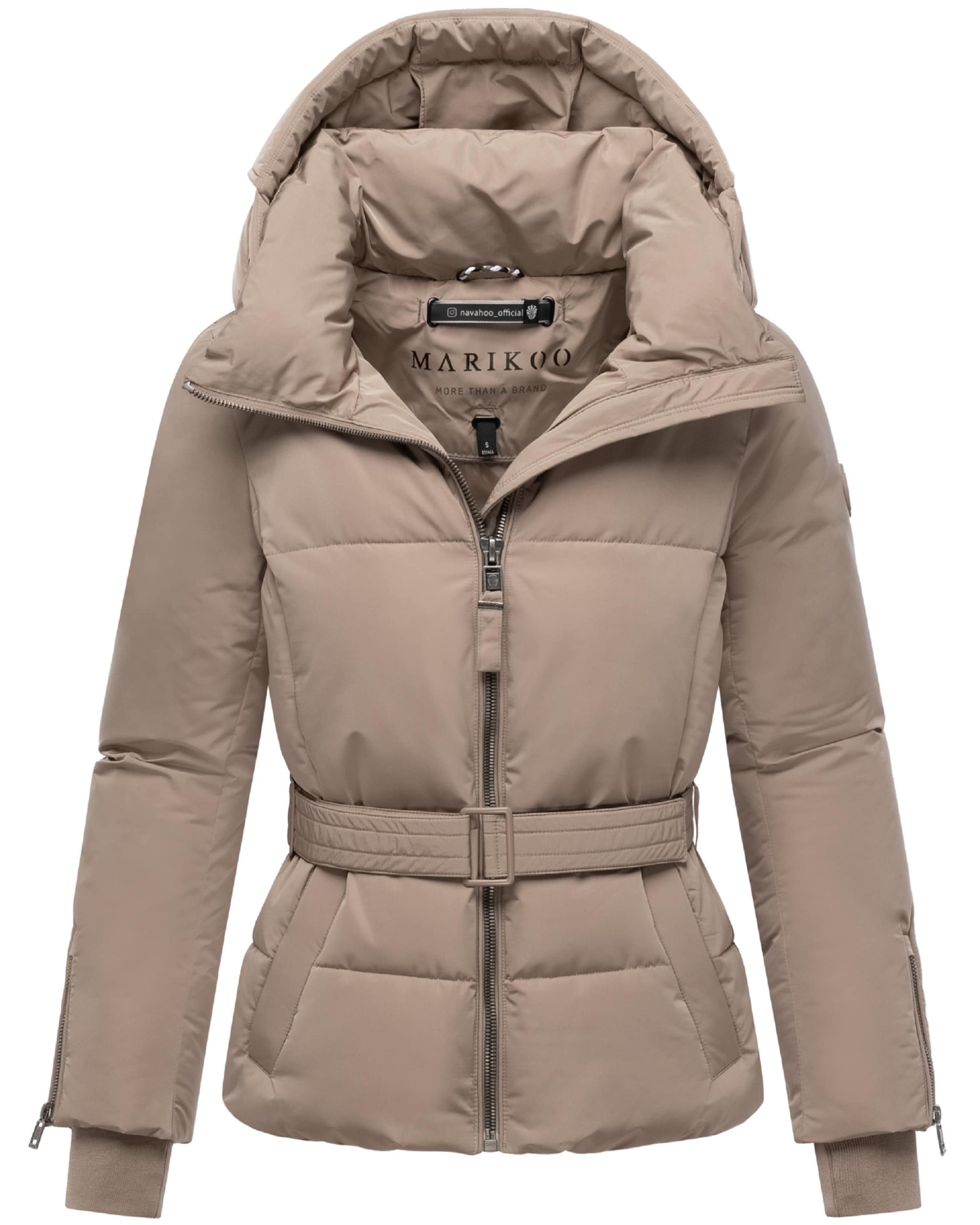 Geacă de iarnă 'Aleyna 16' de la MARIKOO pe gri