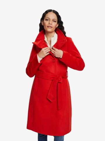 ESPRIT Between-Seasons Coat in Red: front