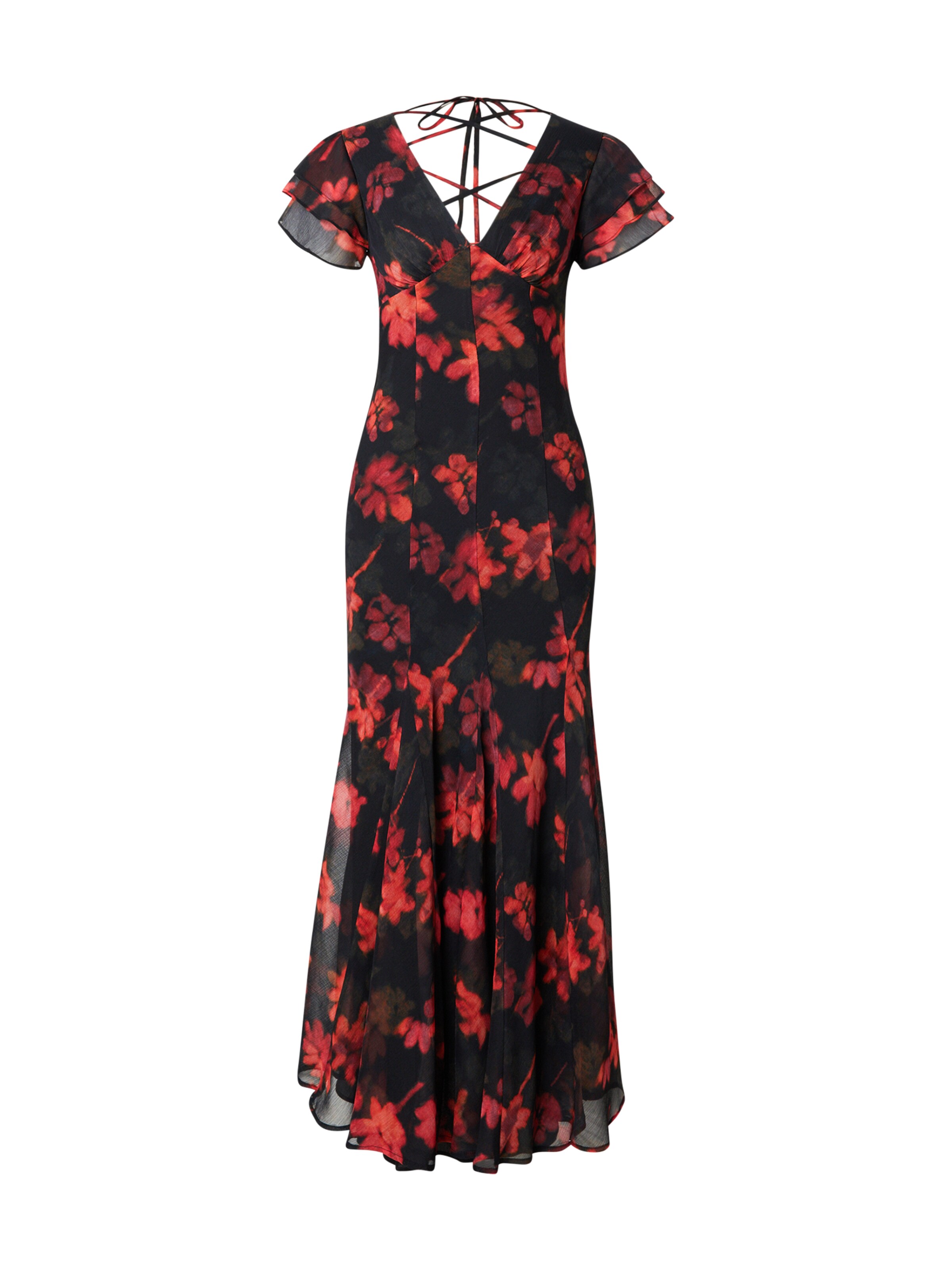 juoda TOPSHOP Vakarinė suknelė: priekis