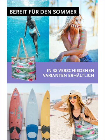 DonDon Beach Bag in Blue