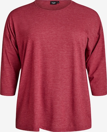 raudona Flash by Zizzi Marškinėliai 'Flrosey': priekis