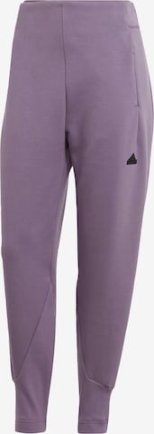 ADIDAS SPORTSWEAR Workout Pants 'Z.N.E.' in Purple: front