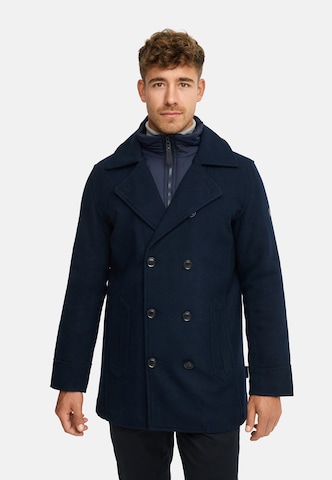 Manteau mi-saison 'Lunil' INDICODE JEANS en bleu : devant