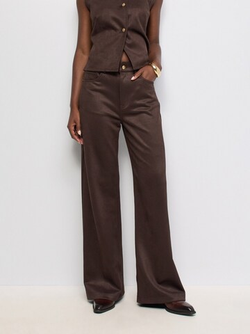 Salsa Jeans Wide leg Jeans in Brown: front