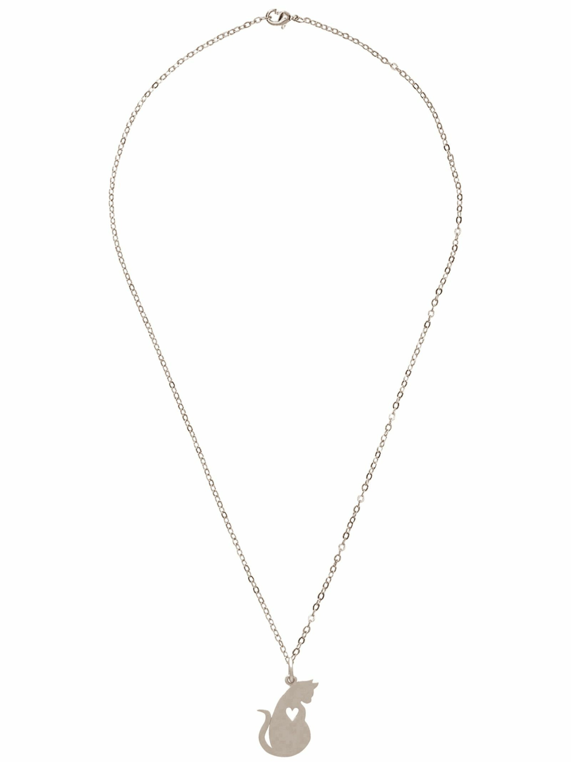 Gemshine Kette in Silber: Vorderseite