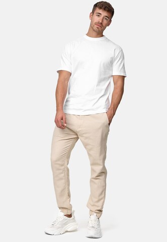 INDICODE JEANS Regular Chino 'Maldane' in Beige