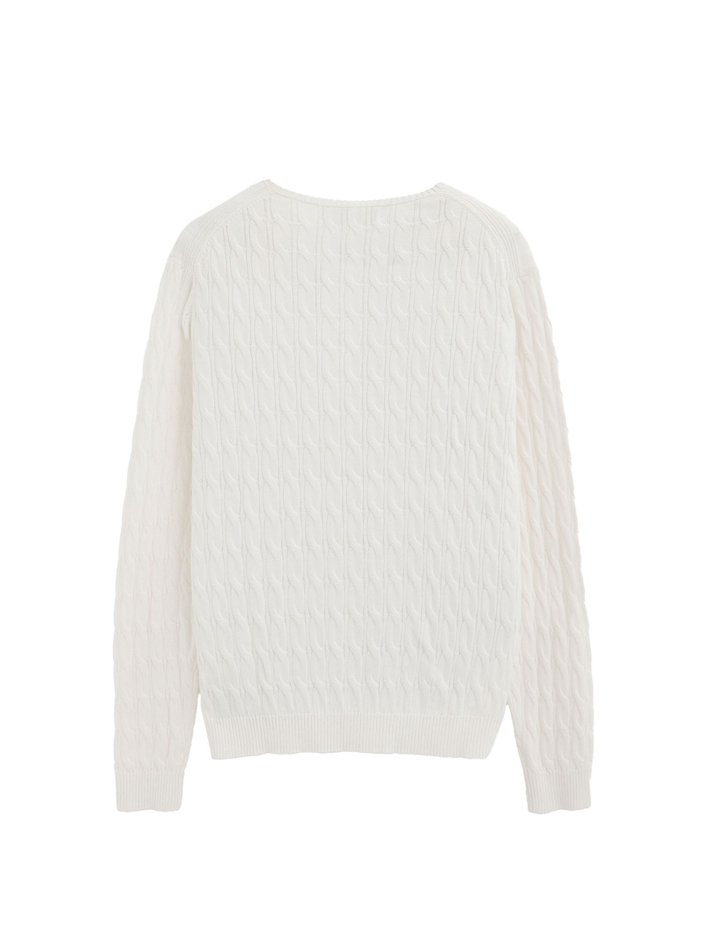 Polo Club Pullover in Weiß