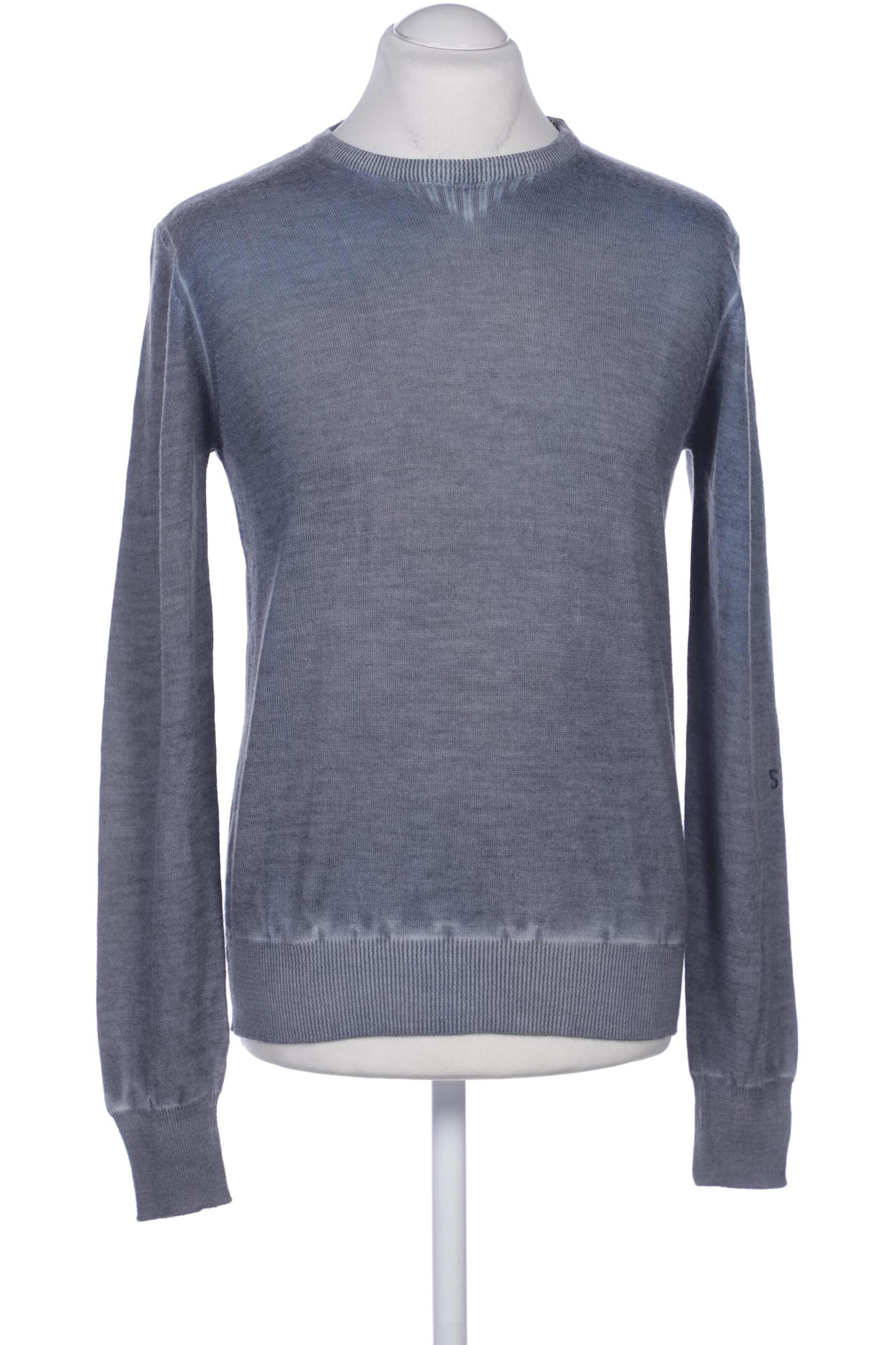 Staff Pullover S in Blau: Vorderseite
