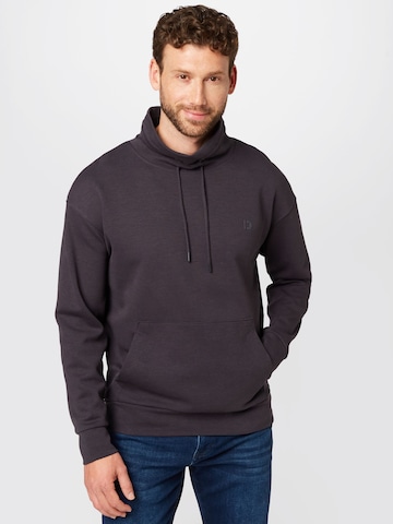 TOM TAILOR DENIM Sweatshirt in Grey: front