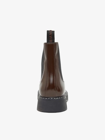 Bianco Chelsea Boots 'GISSEL' in Braun