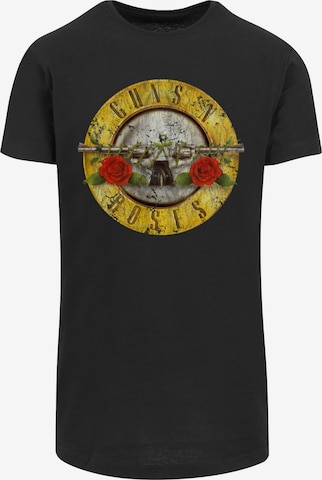 F4NT4STIC Shirt 'Guns 'n' Roses' in Schwarz: predná strana