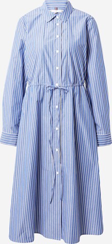 TOMMY HILFIGER Shirt Dress in Blue: front