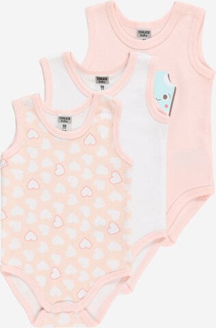 JACKY Romper/Bodysuit in Pink: front