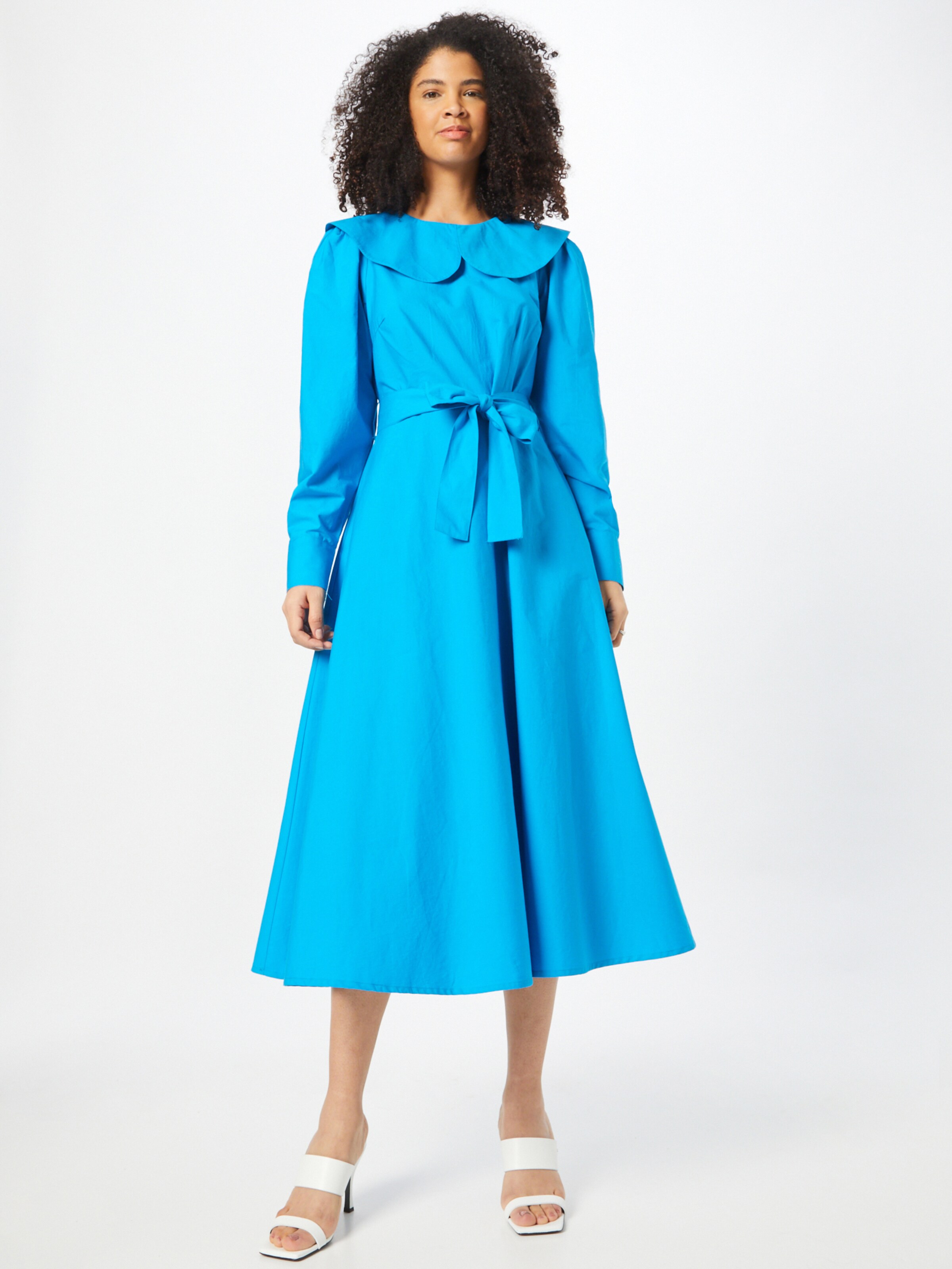 Plus durable Robe-chemise Lila Love Copenhagen en Bleu Clair 
