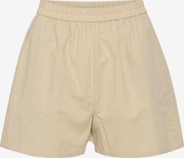 SAINT TROPEZ Regular Broek 'Elmiko' in Beige: voorkant