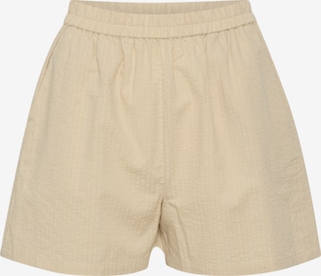 SAINT TROPEZ Trousers 'Elmiko' in Beige: front