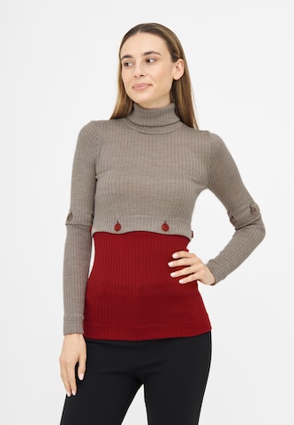 TOOche Pullover in Beige: Vorderseite