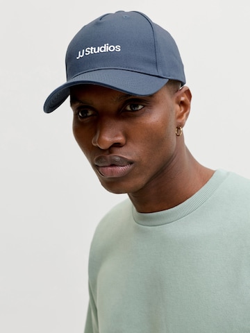 JACK & JONES Čiapka 'JACBase Soho' - Modrá