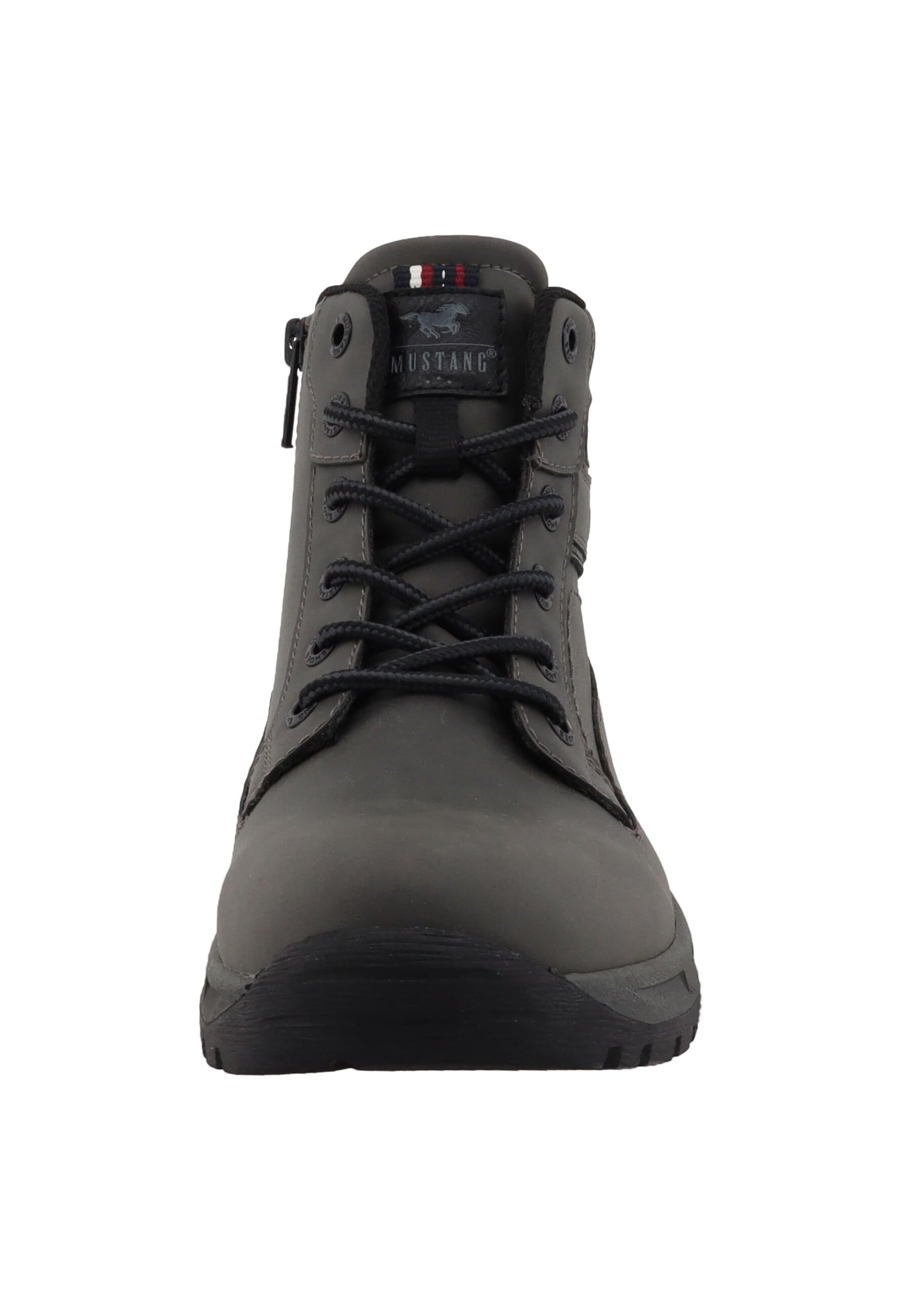 MUSTANG - Botas com atacadores 'Mered' em cinzento