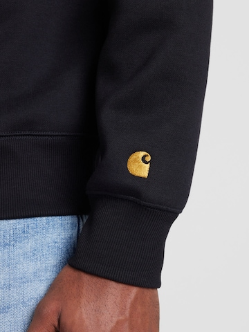 Carhartt WIP Sweatshirt 'Chase' in Schwarz