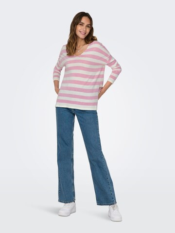 ONLY Pullover 'AMALIA' i hvid