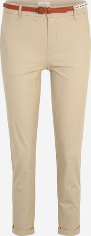 Coupe slim Pantalon chino 'BIANA' Only Petite en beige : devant