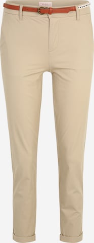 Only Petite Slim fit Chino Pants 'BIANA' in Beige: front