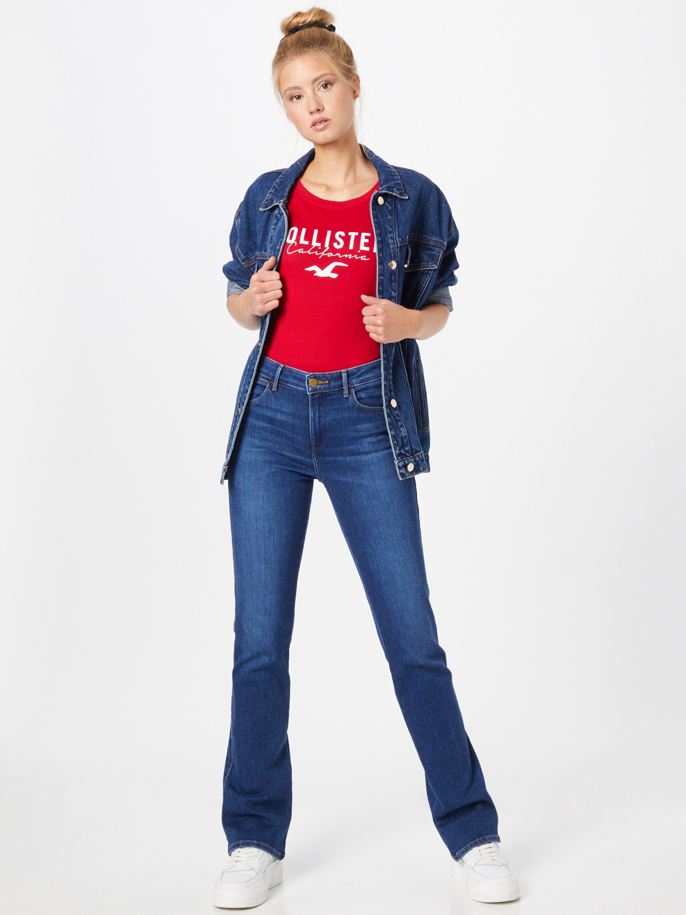 Frauen Shirts & Tops HOLLISTER Shirt in Rot - GS35898 Frauen Shirts & Tops HOLLISTER Shirt in Rot - GS35898