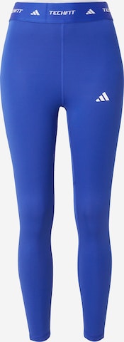 Pantalon de sport ADIDAS PERFORMANCE en bleu : devant