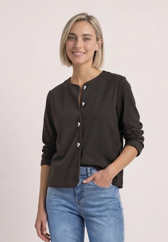 Cardigan STREET ONE en marron : devant