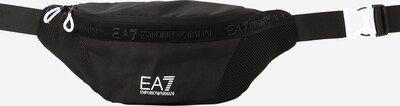 EA7 Emporio Armani Чанта за кръста 'MARSUPIO' в черно / бяло, Преглед на продукта