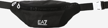 EA7 Emporio Armani Belt bag 'MARSUPIO' in Black: front