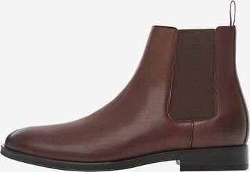 MANGO MAN Chelsea Boots in Braun: predná strana