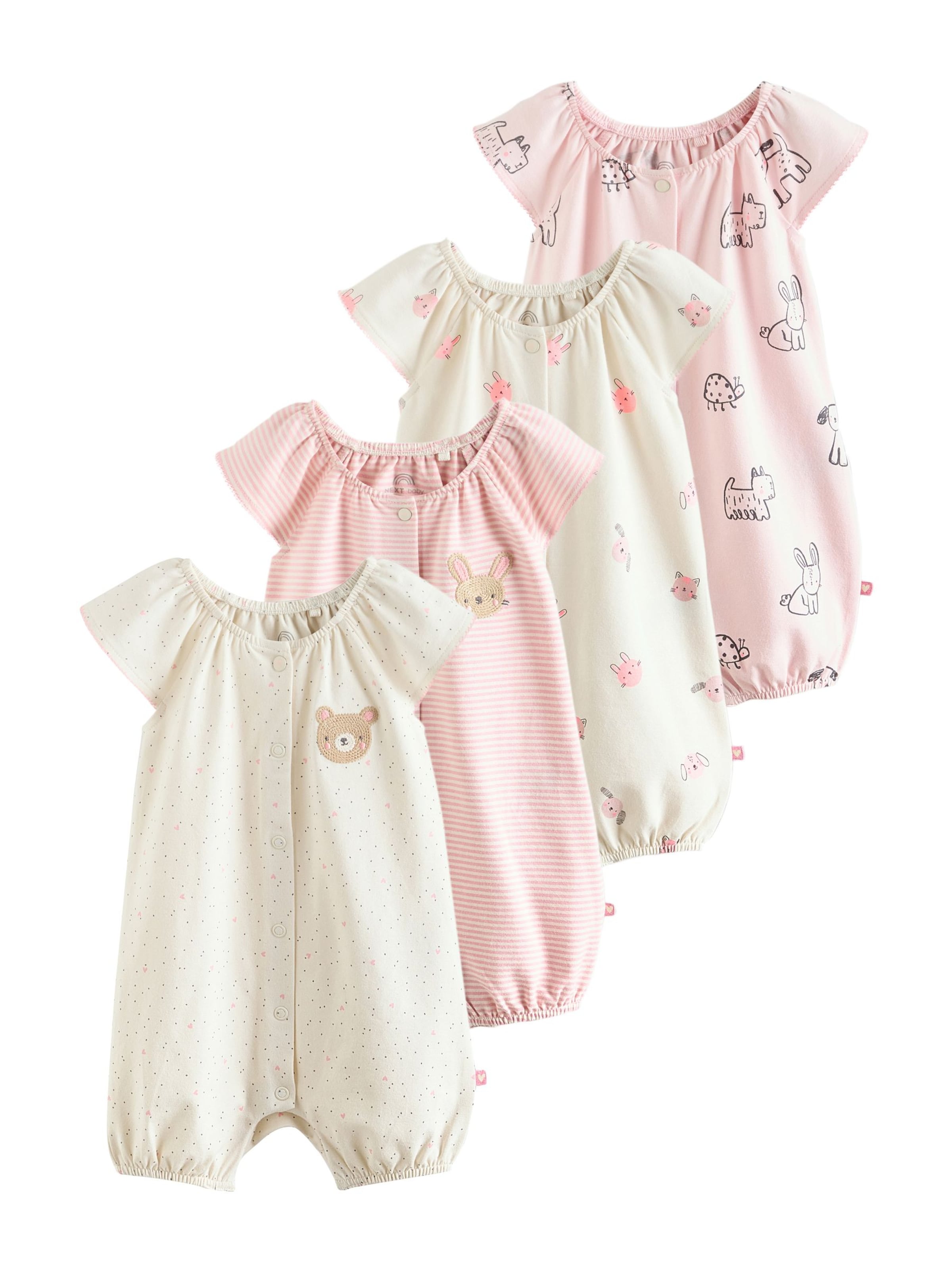 Tutina / body per bambino di Next in beige: frontale