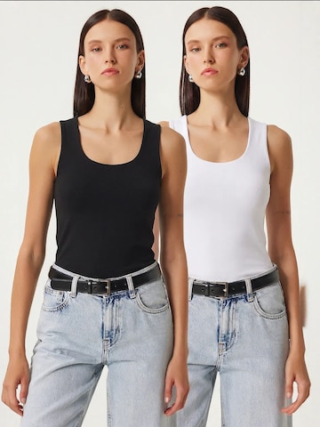 Happiness İstanbul - Blusa em preto: frente