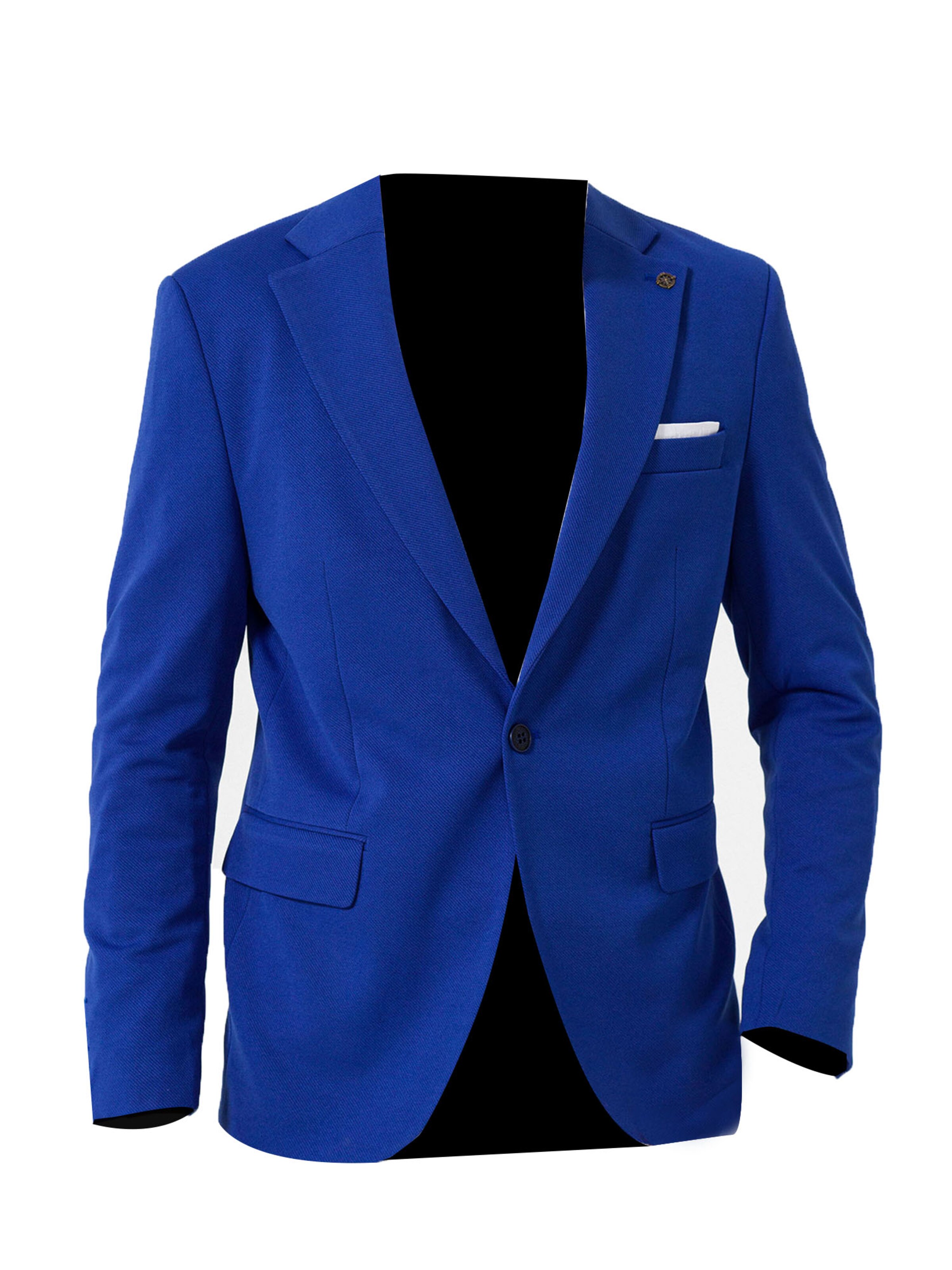 mėlyna Daniel Hills Standartinis modelis Klasikinis švarkas: priekis