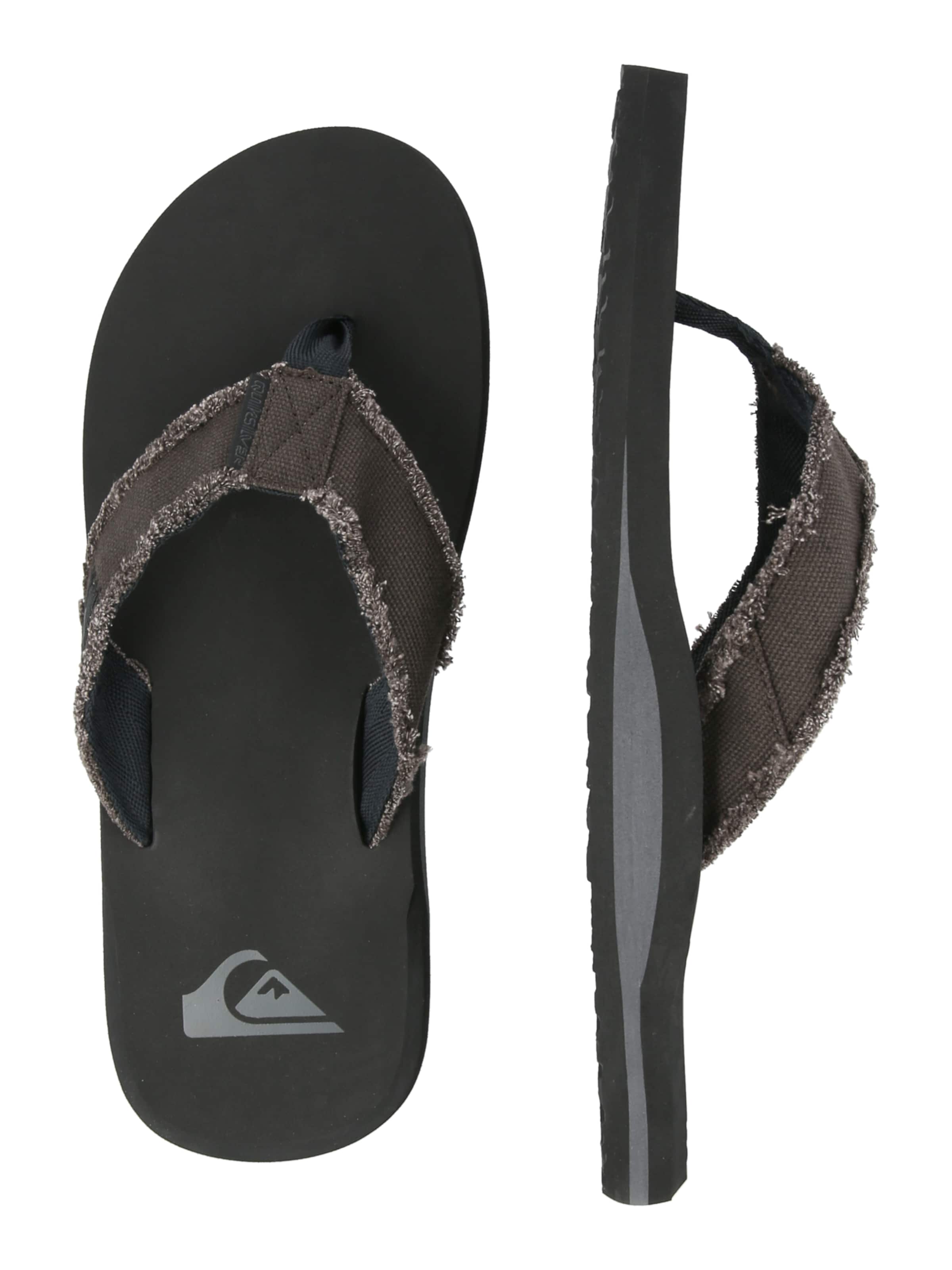 QUIKSILVER T-Bar Sandals 'Monkey Abiss' in Black