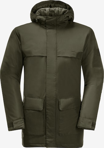JACK WOLFSKIN Outdoor jacket 'Winterlager' in Green: front