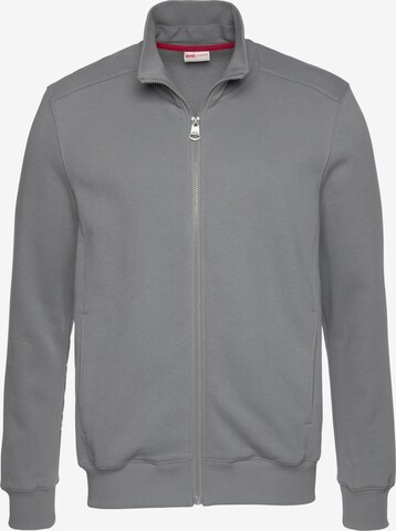 OTTO products Sweatjacke in Grau: front