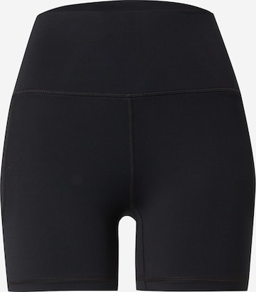 Skinny Pantalon de sport 'Meridian Middy' UNDER ARMOUR en noir : devant