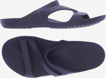 Crocs Sandals & High-Heeled Sandals in 40,5 in Blue: front