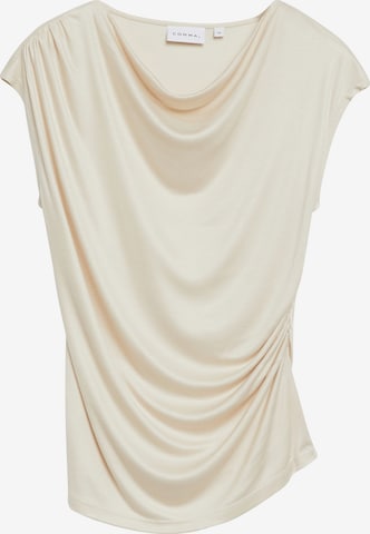 T-shirt COMMA en beige : devant