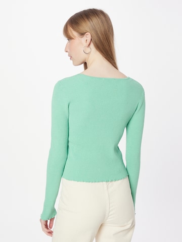 modström Knit Cardigan 'Doris' in Green