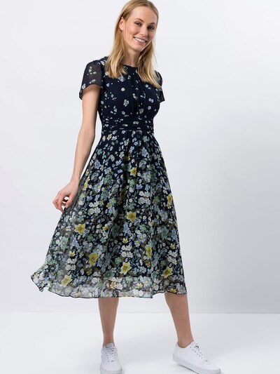 Zero Kleid In Navy Hellblau Gelb Weiss About You 