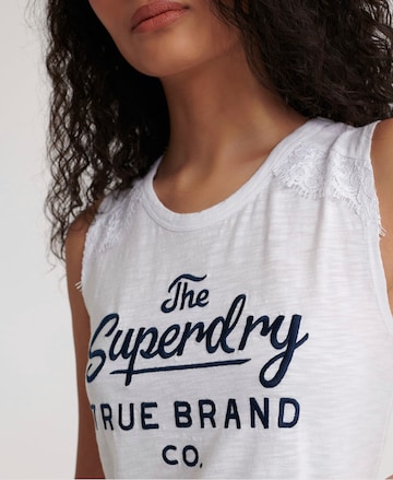 Superdry Top 'Jessica' in Weiß