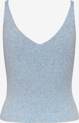 ONLY Knitted Top 'Lina' in Blue