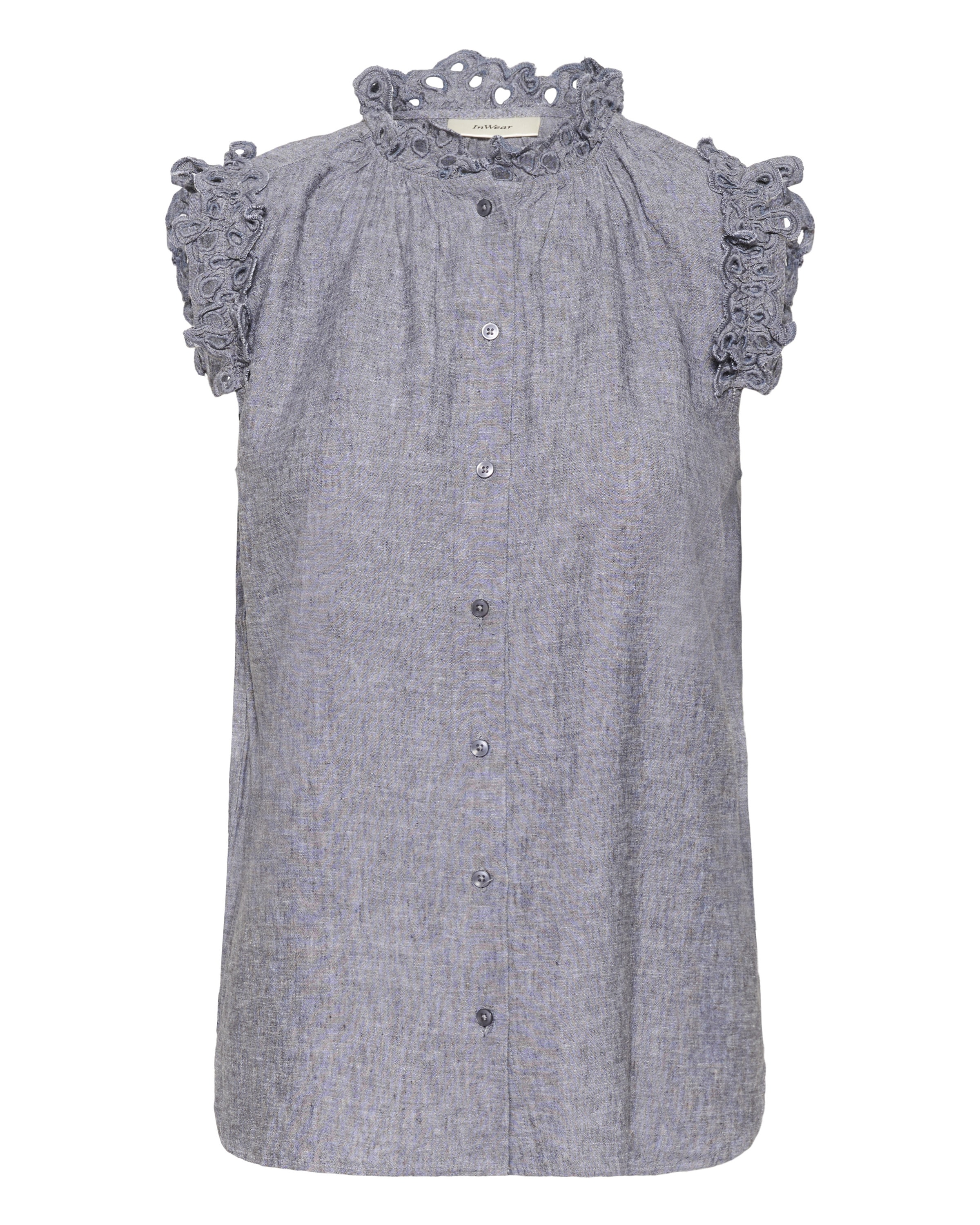 InWear Blouse 'Dally' in Grijs: voorkant